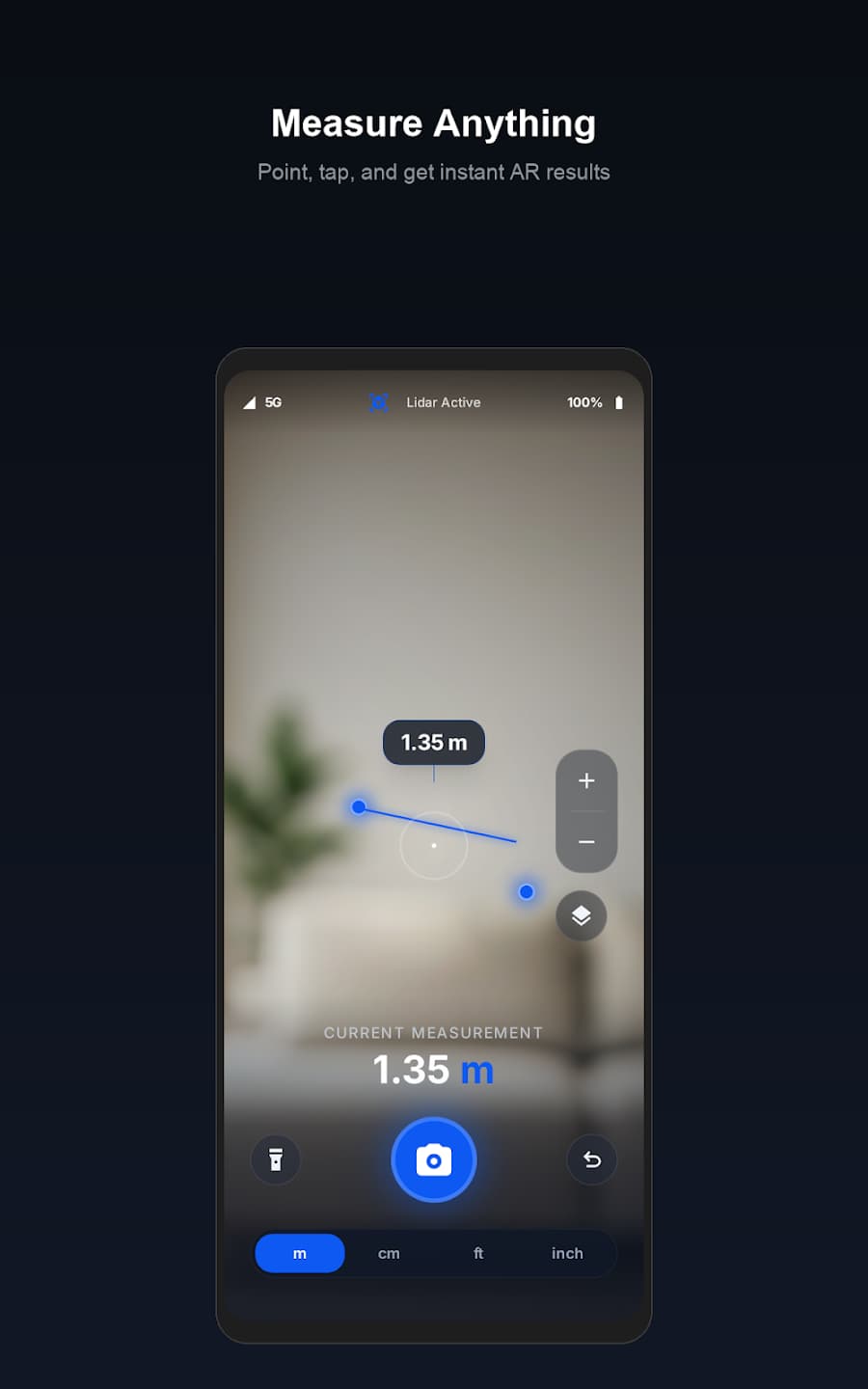 MeasureKit AR screenshot